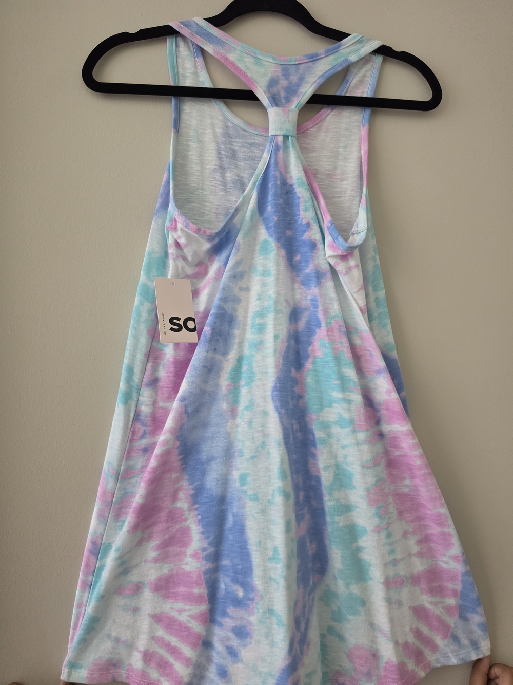 Kohl's Girls Pastel Tie-Dye Tank Dress - Pink, Blue, Aqua